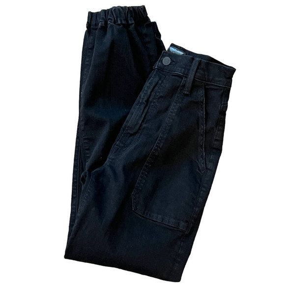 MOTHER The Wrapper Patch Springy Ankle Jeans (23) - Picture 8 of 9